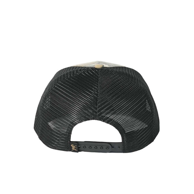 Black Trucker Vintage Tobacco Camo Back Down South Clothing