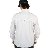 Bamboo Fishing Shirt - Cloud White LS