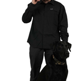 Bamboo Fishing Shirt - Black LS