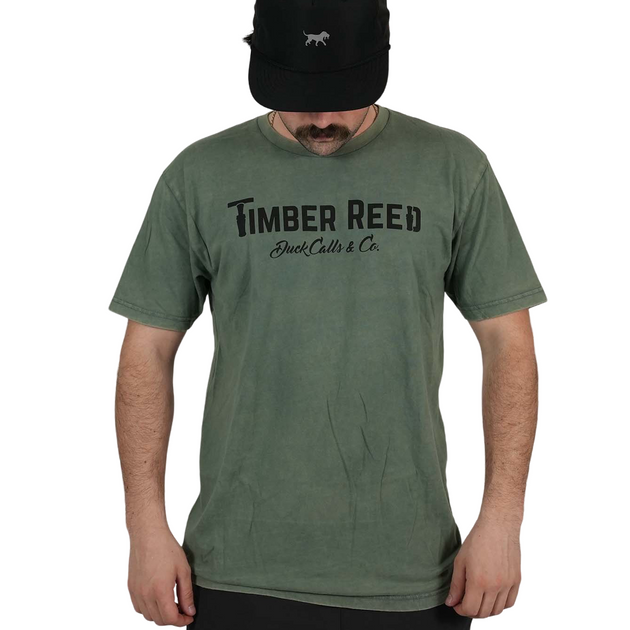 Timber Reed SS Washed Algae Back Down South Clothing