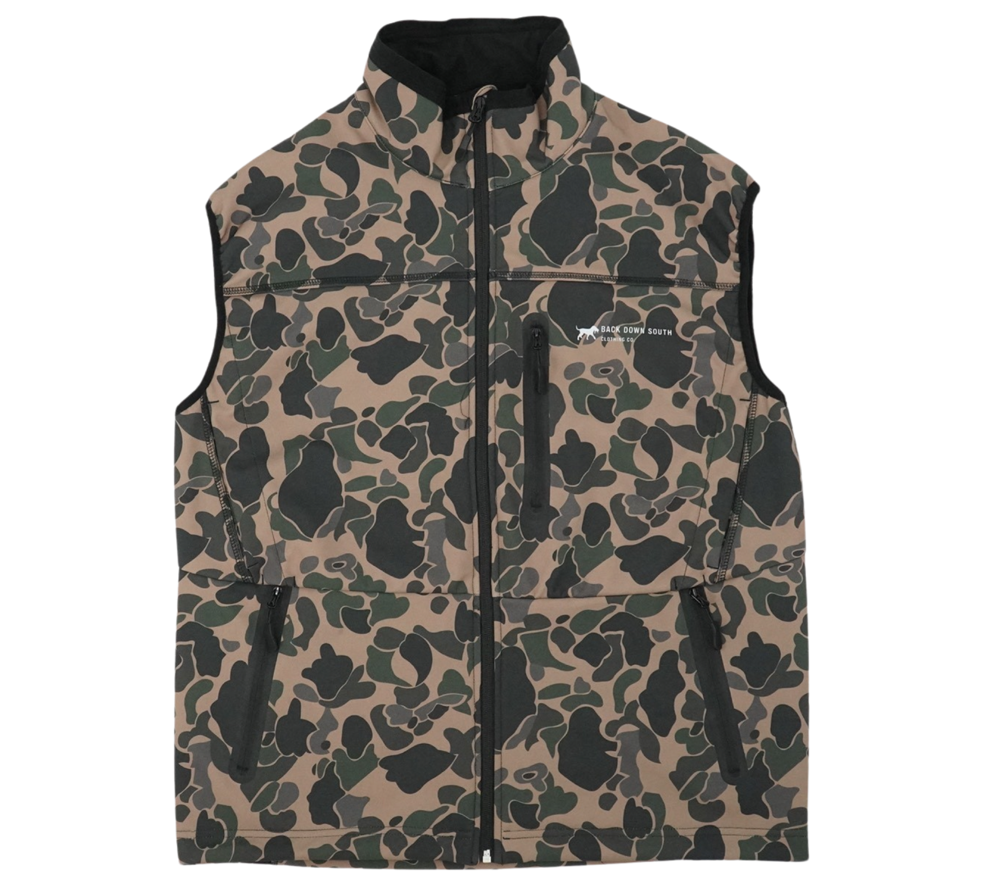 Northcut WINDSTOP Grid Fleece Vest – Duck Camo – Back Down South Northcut WINDSTOP Grid Fleece Vest – Duck Camo – Back Down South
