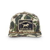 Old School Camo Rope Hat