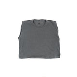 Garment Dyed Womans Tank - Faded Charcoal