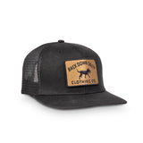 Waxed Pursuit Trucker - Black & Gold
