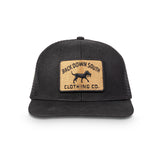 Waxed Pursuit Trucker - Black & Gold