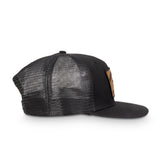 Waxed Pursuit Trucker - Black & Gold