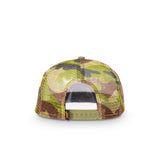 Waxed Pursuit Trucker - Olive Camo