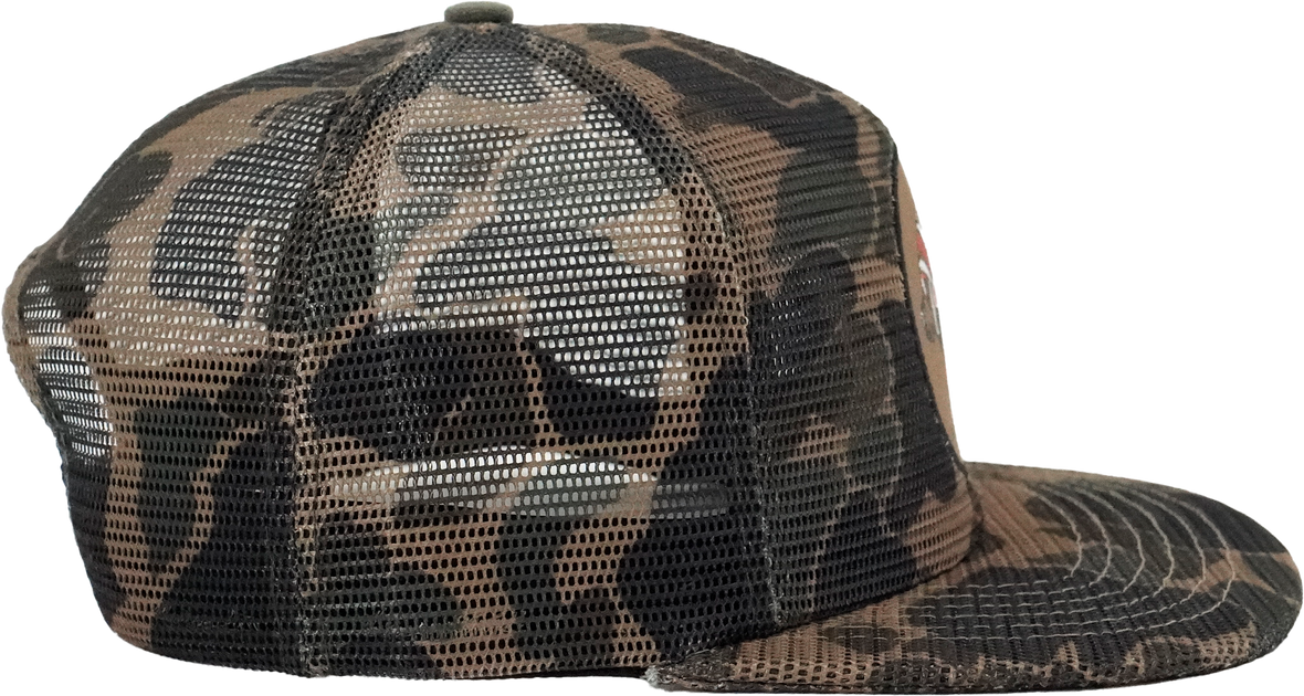 Logo Full Camo Mid Pro Trucker Hat