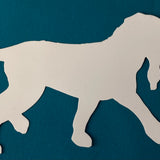 Logo Sticker - White