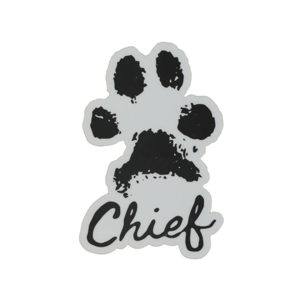 Chief Paw Sticker