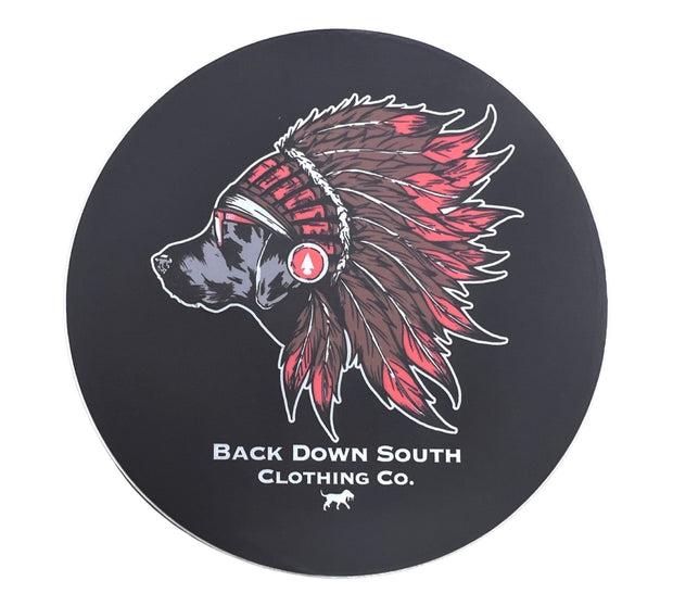 Chief 2.0 Decal - Black