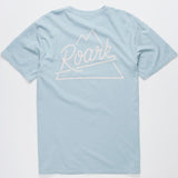 Peaking Tree Shirt - Aqua Blue