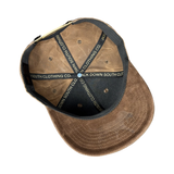 Waxed Backwater Hat - Dark Tobacco Chief Patch