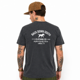 Quality Goods Short Sleeve Tee- Washed Coal