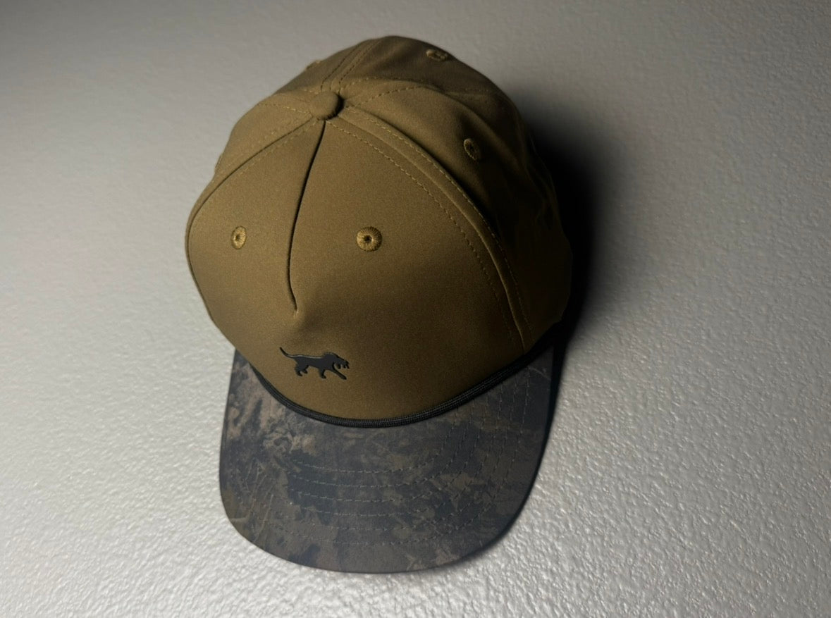 Camo Brim - Tobacco Rope Hat