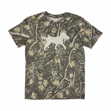 Camo SS Distressed Logo