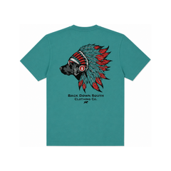 Chief 2.0 Short Sleeve Tee - Blue Wing, front view