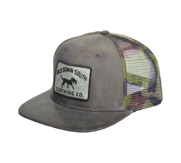 Pursuit Trucker Waxed - Olive Camo