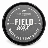 Field Wax re-waxing tin, lid view