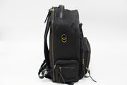 Limited Edition- Waxed Canvas Backwater Backpack- Black/Gold