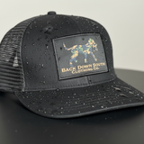 Waxed Pursuit Trucker - Camo Logo Patch