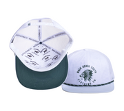 Be a Chief - All Mesh Trucker Rope - White/Green