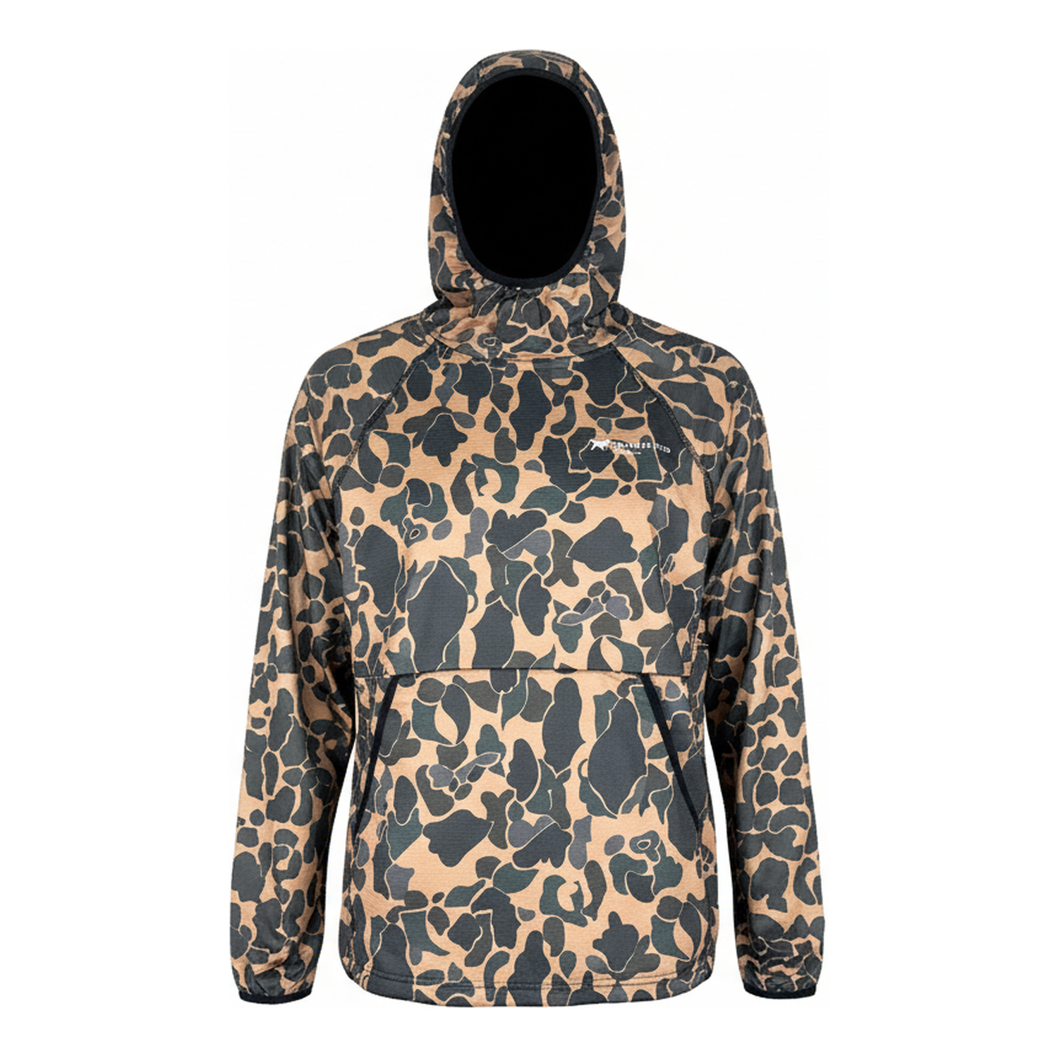 Incognito Tech Hoodie - Duck Camo, front view