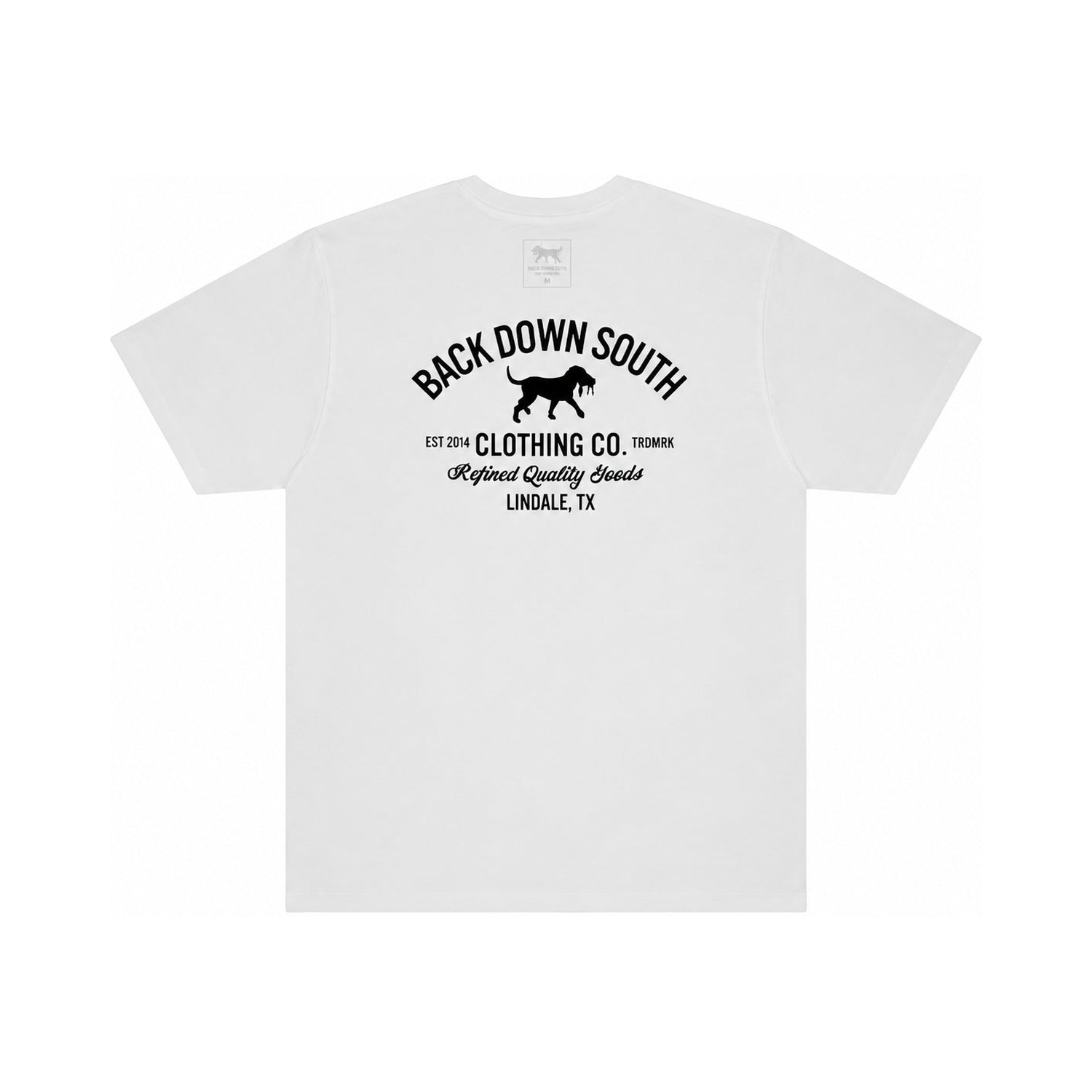 Refined Quality Goods Short Sleeve Tee - Cloud White, front view