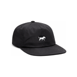 Active Low-Profile Snapback Hat - Black, front view