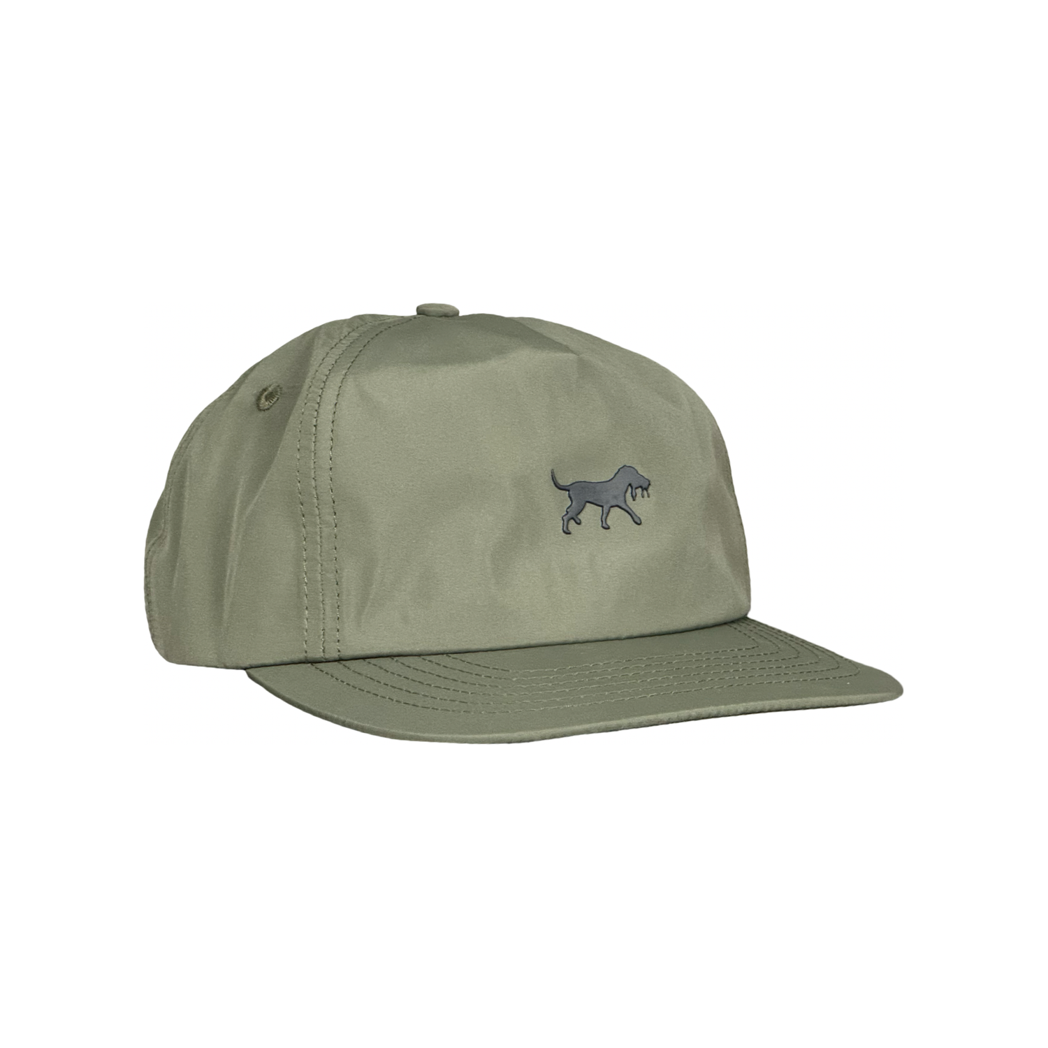 Active Low-Profile Snapback Hat - Olive, front view