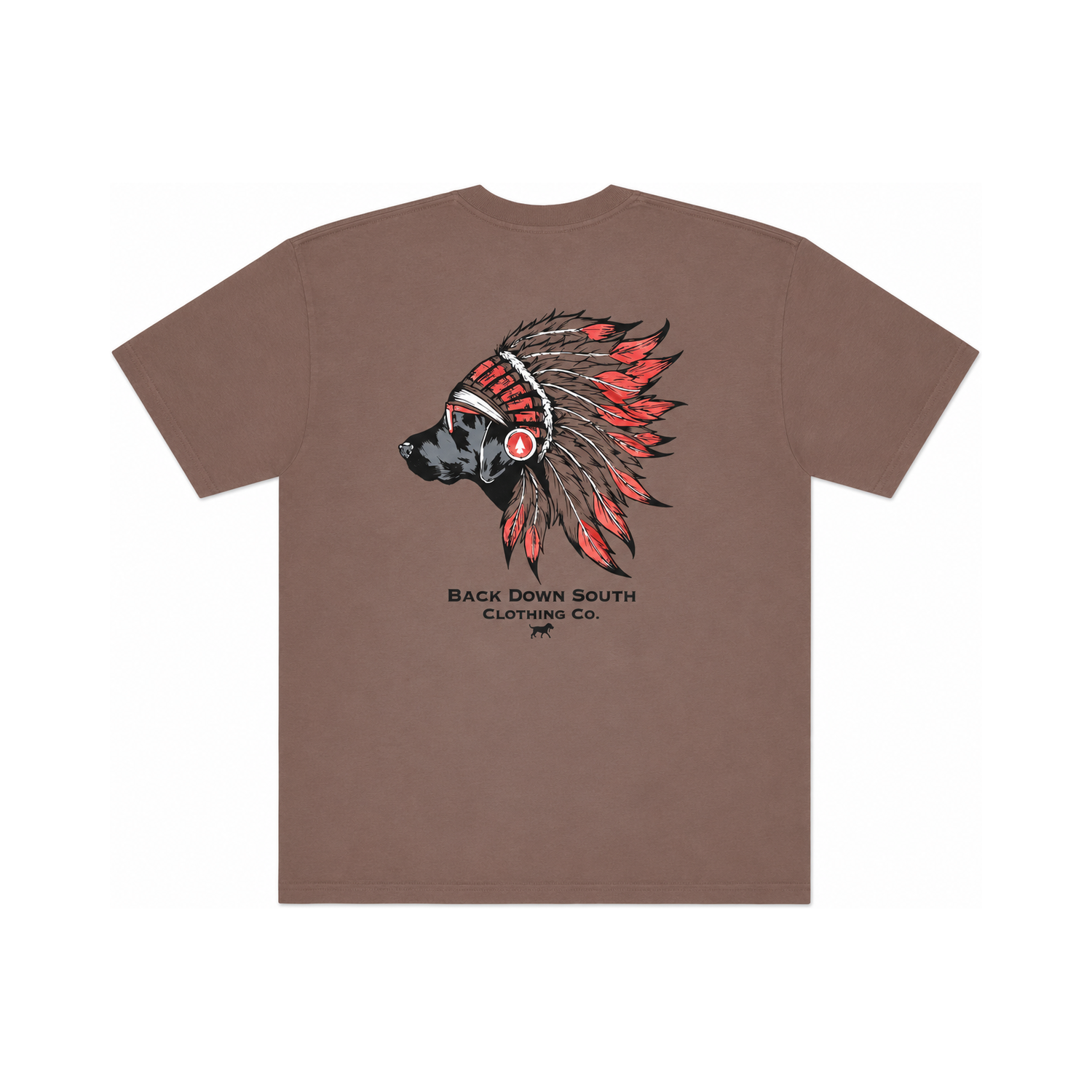 Chief 2.0 Short Sleeve Tee - Tobacco, front view