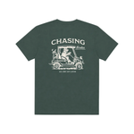 Chasing Birdies Short Sleeve Tee - Sage, front view