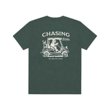 Chasing Birdies Short Sleeve Tee - Sage, front view