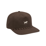 Weekender Rope Hat - Brown, front view