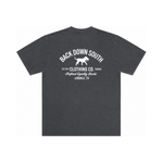 Refined Quality Goods Short Sleeve Tee - Washed Coal, front view