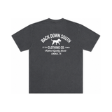 Refined Quality Goods Short Sleeve Tee - Washed Coal, front view