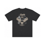 Racing Towards Duck Season Short Sleeve Tee - Black, front view