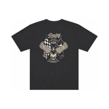Racing Towards Duck Season Short Sleeve Tee - Black, front view