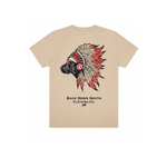 Chief 2.0 Youth Short Sleeve Tee - Tan, front view