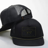 Pursuit Trucker Waxed Black Moss
