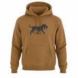 Distressed Logo Hoodie - Tobacco