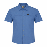 Bamboo Fishing Shirt - Blue Sea SS