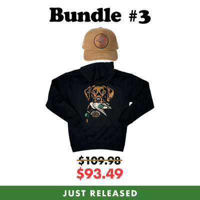 Black Retriever Hoodie + Hat