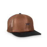 Brown All Mesh Trucker