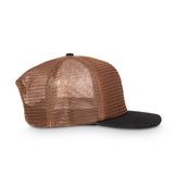 Brown All Mesh Trucker