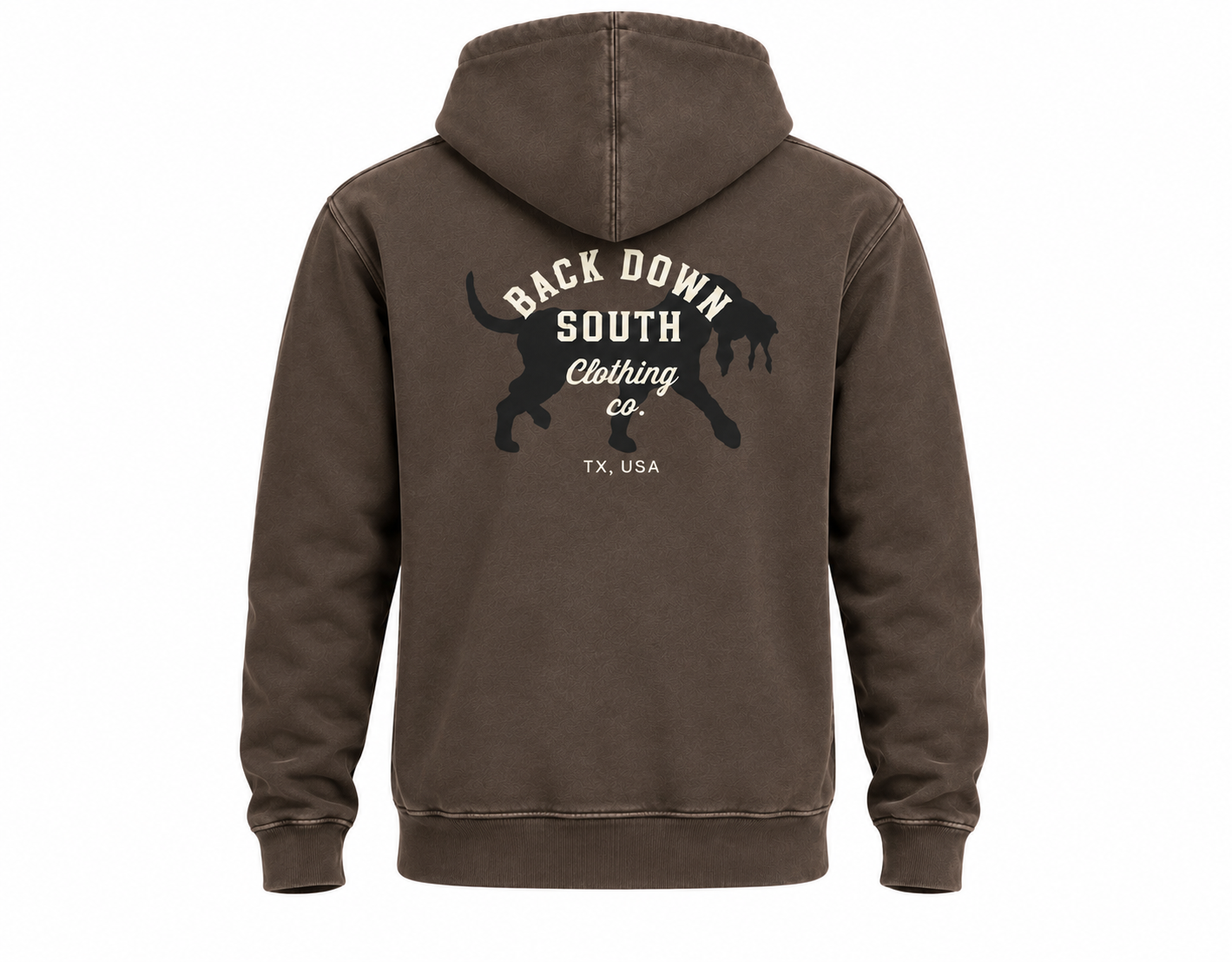 Faded Tobacco Fleece Hoodie