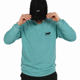 Chief 2.0 Long Sleeve Pocket Tee - Blue Wing