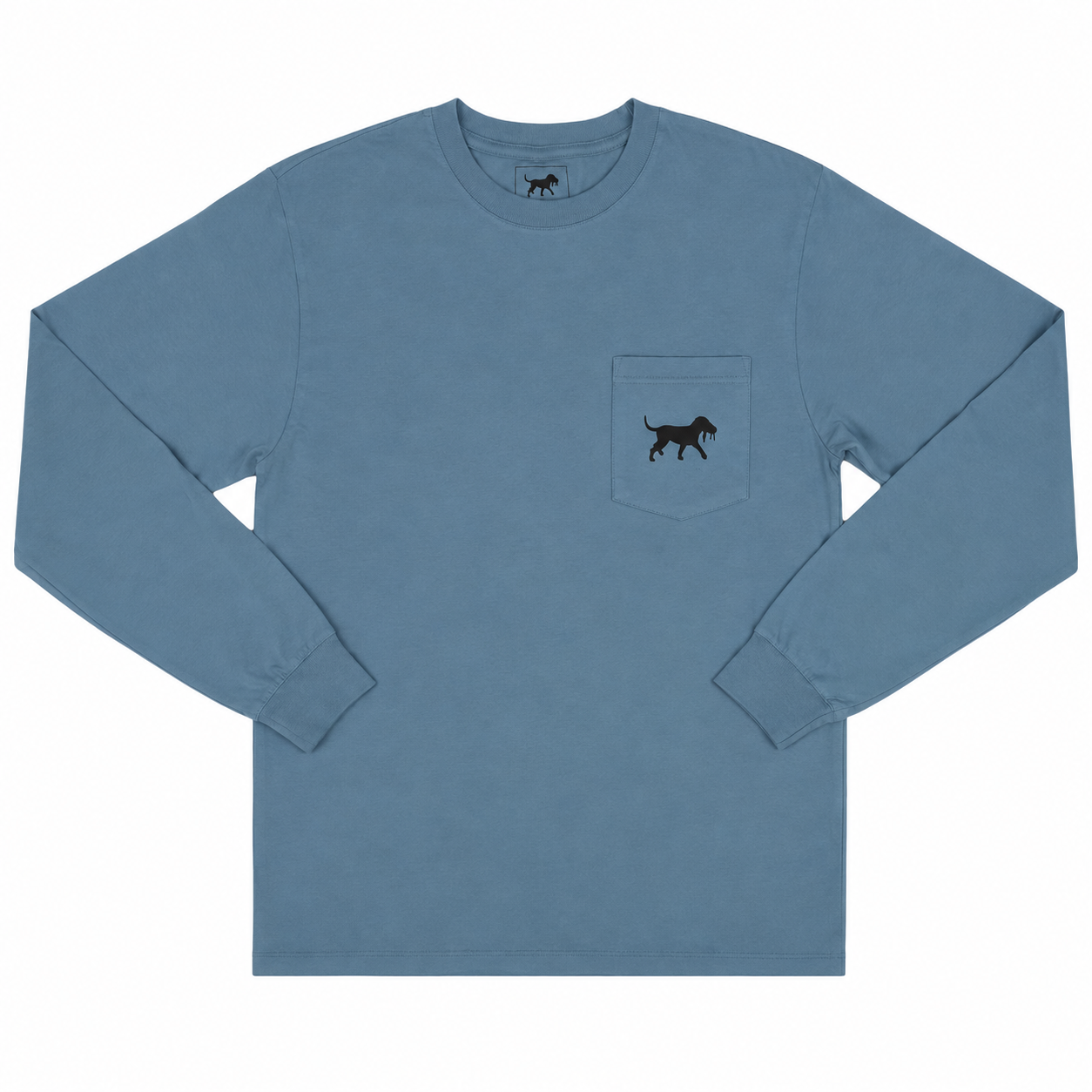 Public Hunter Long Sleeve Pocket Tee - Slate