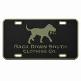 BDS Aluminum License Plate