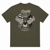 Racing Towards Duck Season Short Sleeve Tee - Moss